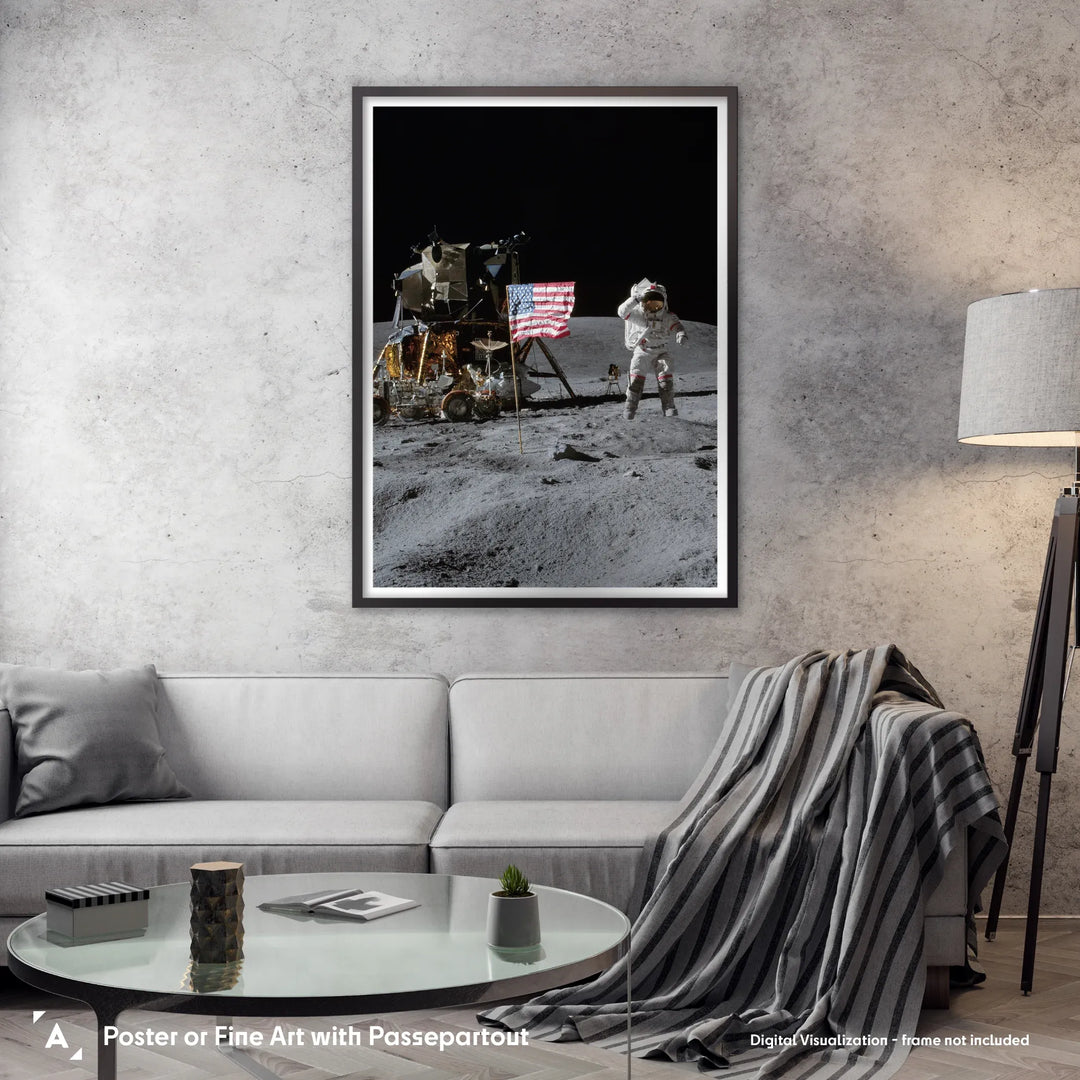 Apollo 16: The Moon Flag Poster