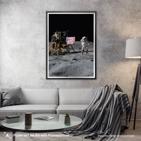 Apollo 16: The Moon Flag Poster