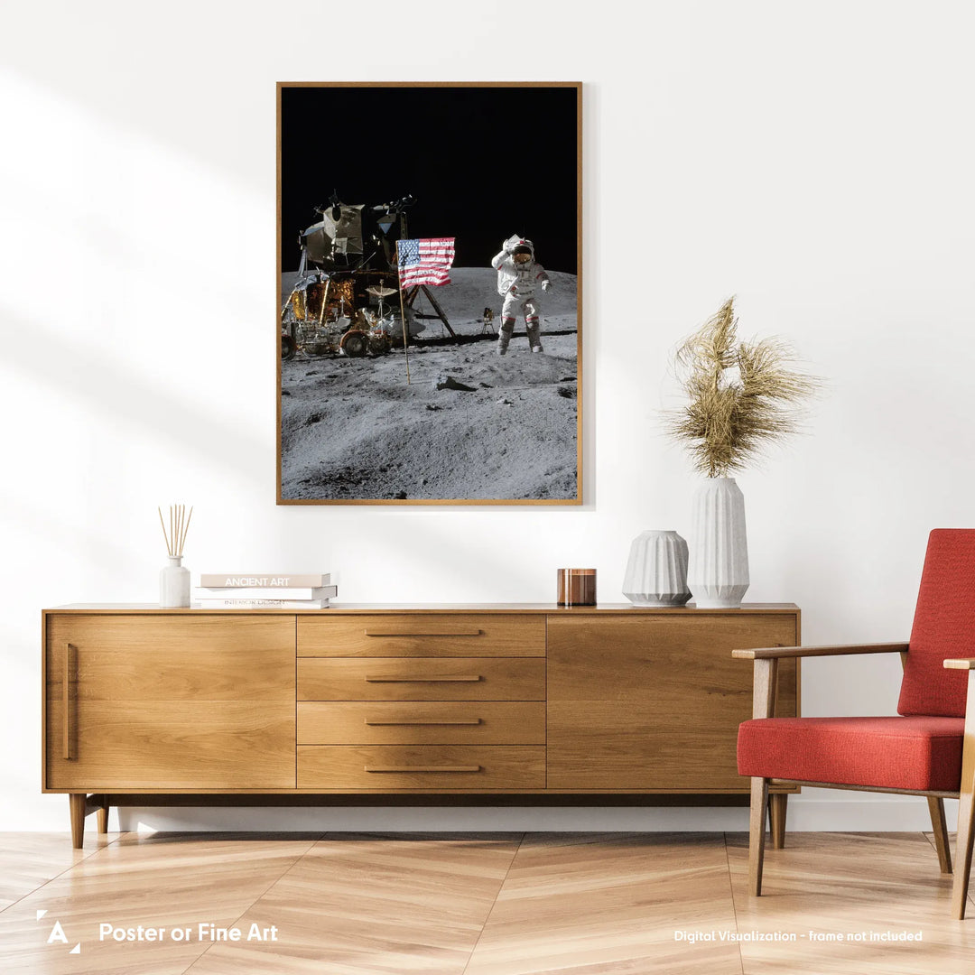 Apollo 16: The Moon Flag Poster
