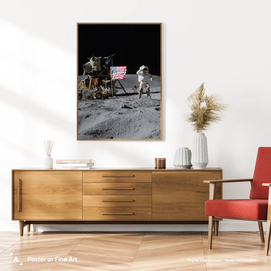 Apollo 16: The Moon Flag Poster