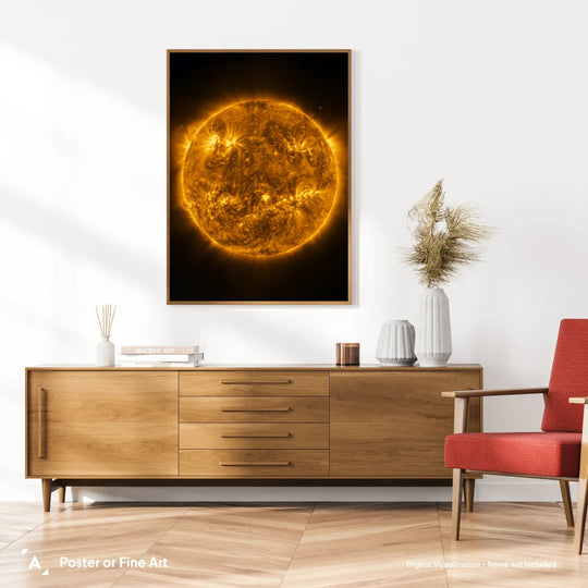The Sun Poster (in extreme ultraviolet light)