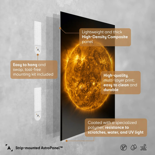 The Sun Poster (in extreme ultraviolet light)