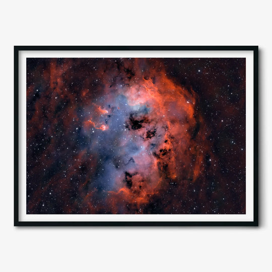 Bogdan Jarzyna: The Tadpoles Nebula IC410 Poster (Bicolor)