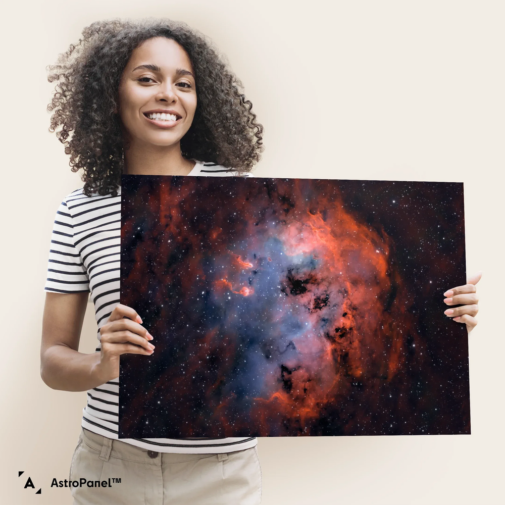Bogdan Jarzyna: The Tadpoles Nebula IC410 Poster (Bicolor)
