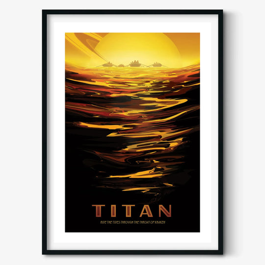 Titan: NASA Visions of the Future Poster