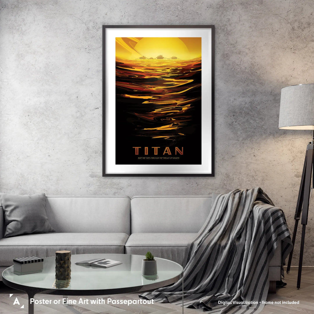 Titan: NASA Visions of the Future Poster