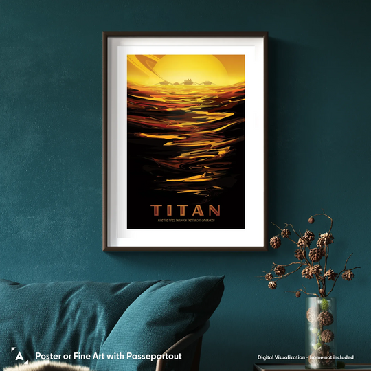 Titan: NASA Visions of the Future Poster