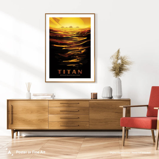 Titan: NASA Visions of the Future Poster