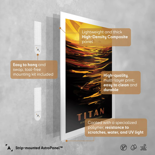 Titan: NASA Visions of the Future Poster