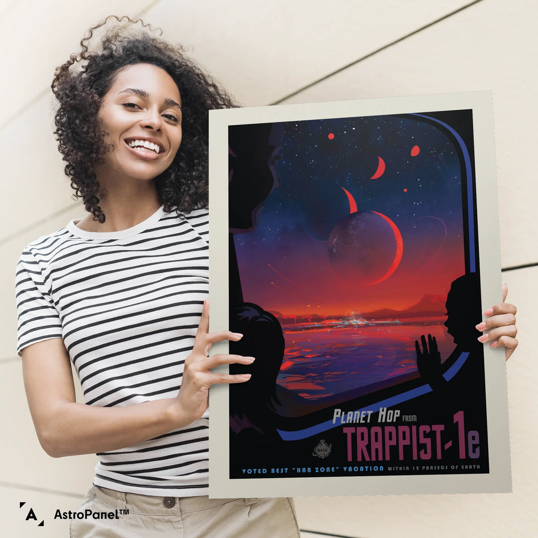 Trappist-1e: NASA Visions of the Future Poster