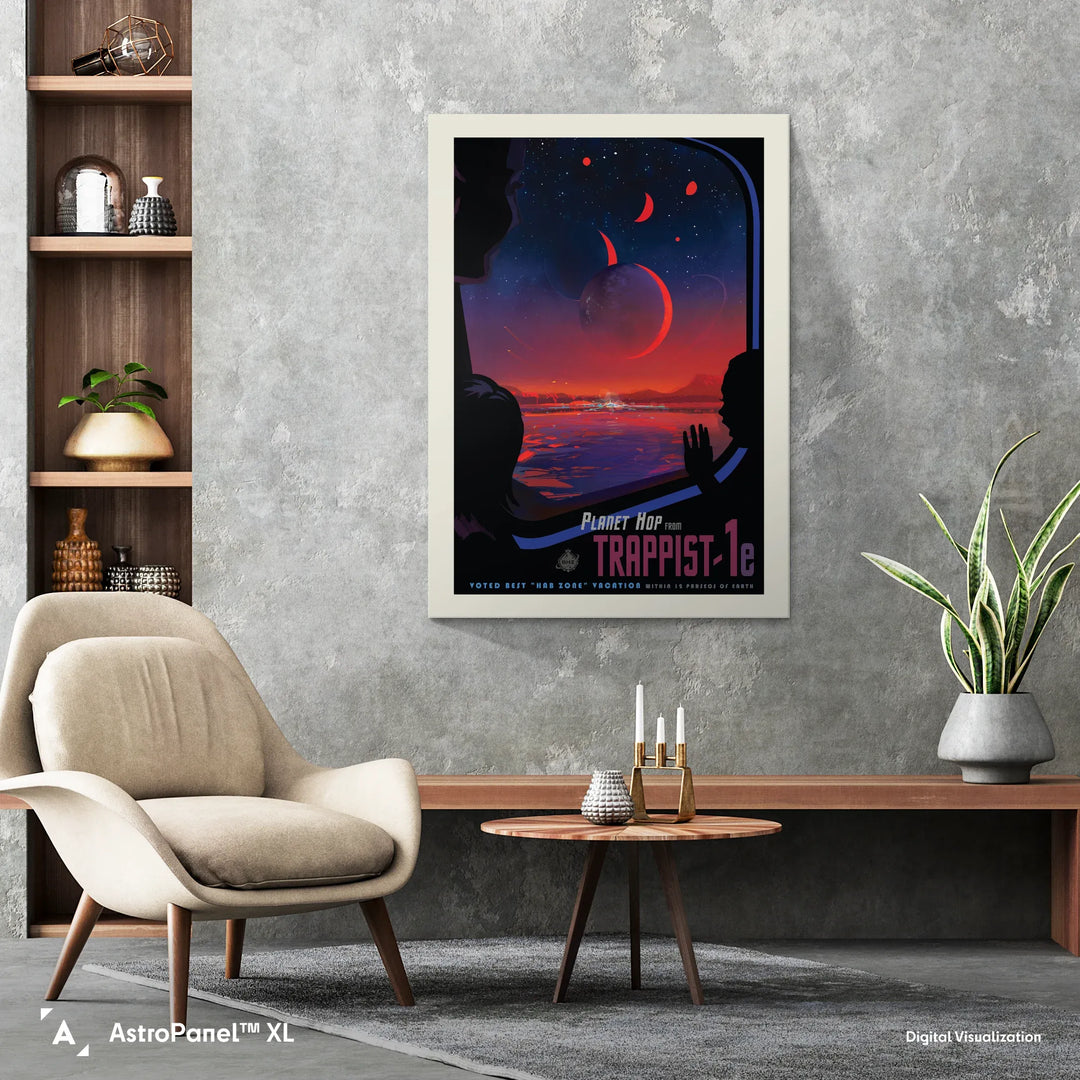 Trappist-1e: NASA Visions of the Future Poster
