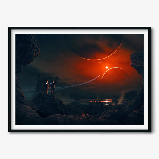 Tobias Roetsch: Trappist-Explorer Poster