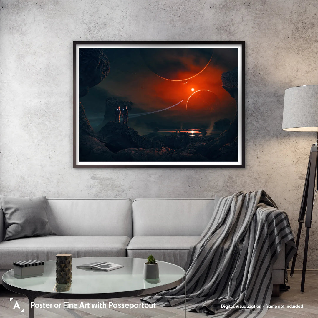 Tobias Roetsch: Trappist-Explorer Poster
