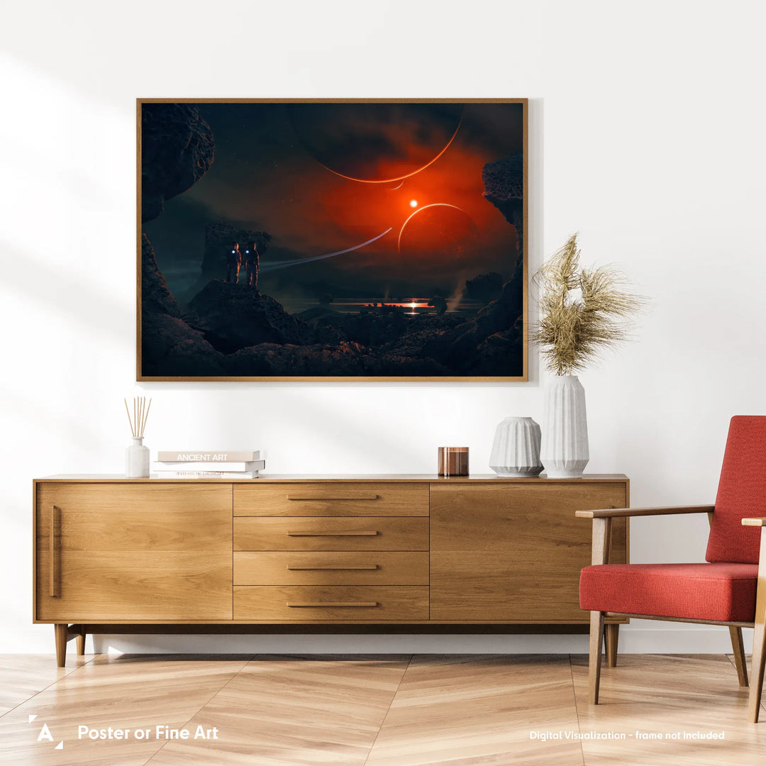 Tobias Roetsch: Trappist-Explorer Poster