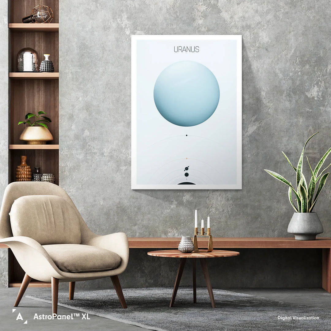 Solar System Light: Uranus Poster