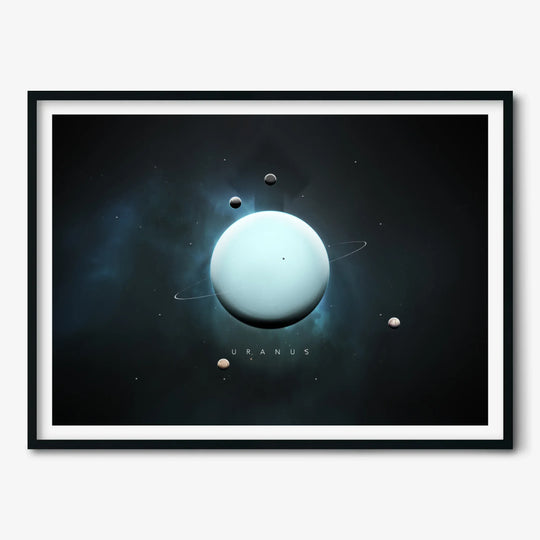 A Portrait of the Solar System: Uranus Poster