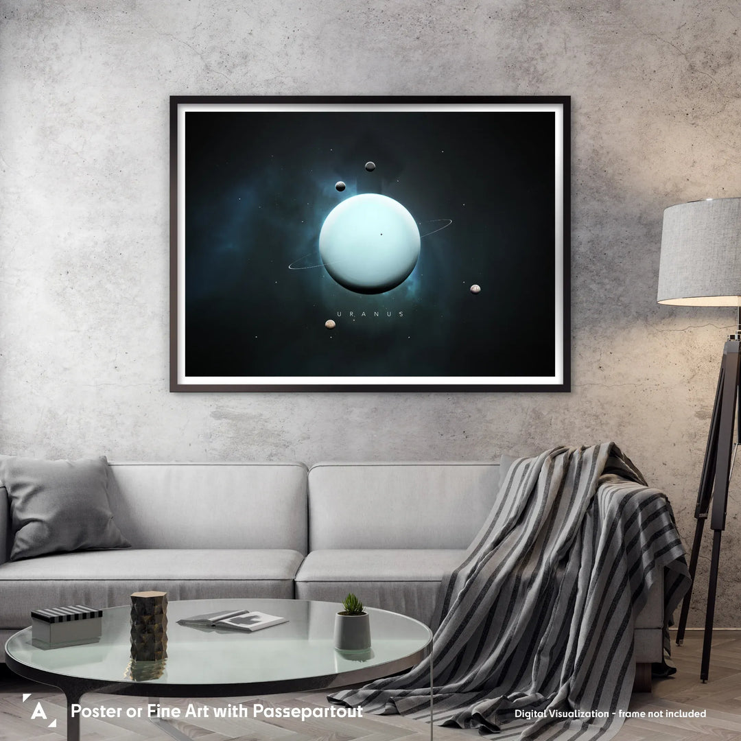 A Portrait of the Solar System: Uranus Poster