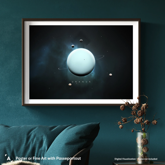 A Portrait of the Solar System: Uranus Poster