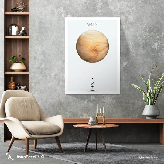 Solar System Light: Venus Poster