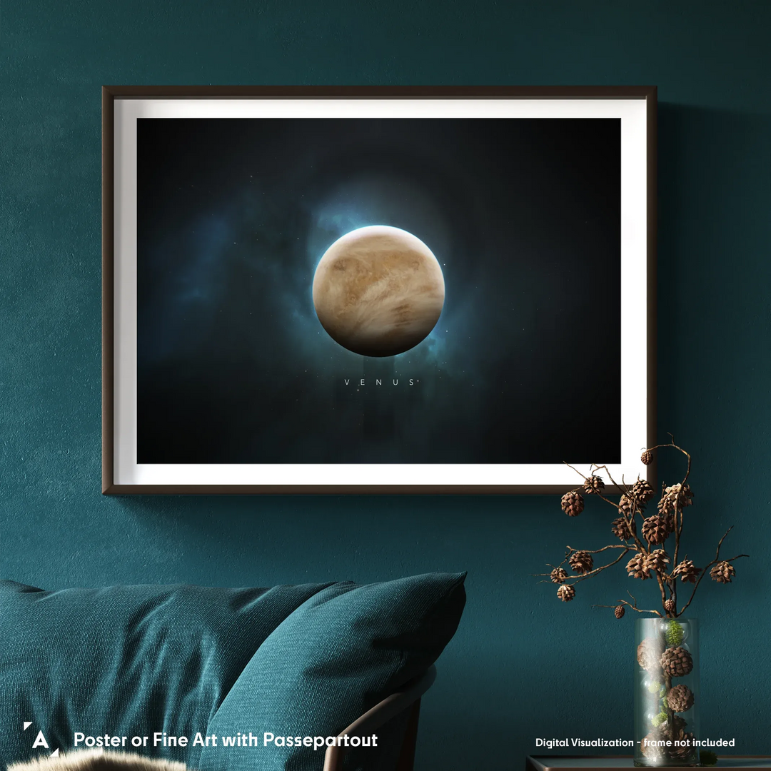 A Portrait of the Solar System: Venus Poster