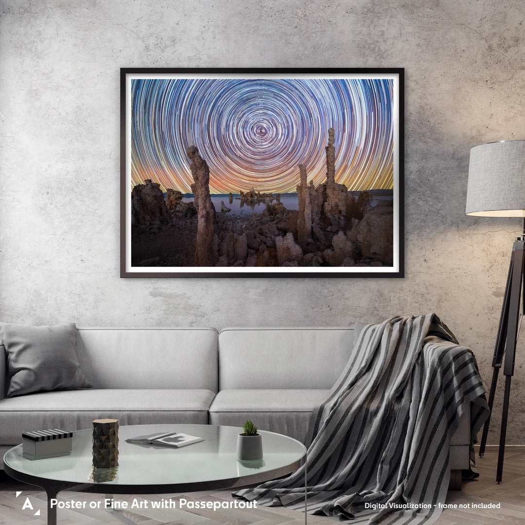 Marcin Zajac: Vortex from Mono Lake Poster
