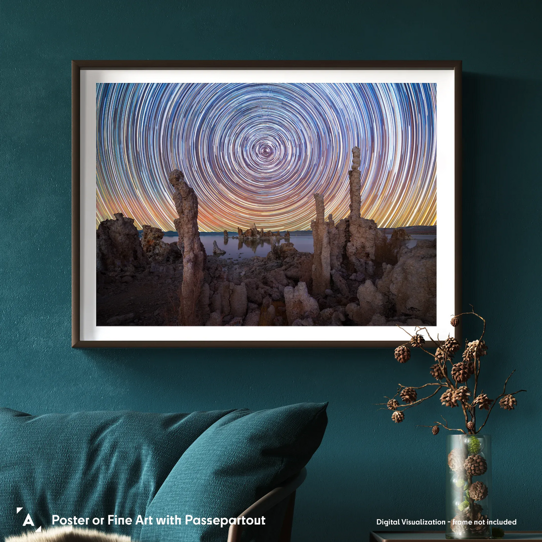 Marcin Zajac: Vortex from Mono Lake Poster