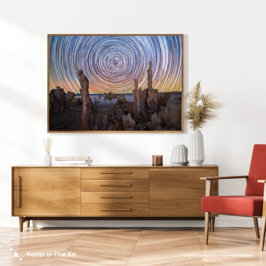 Marcin Zajac: Vortex from Mono Lake Poster