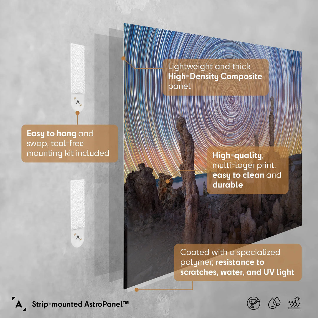 Marcin Zajac: Vortex from Mono Lake Poster