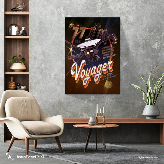 Voyager Spacecrafts Poster
