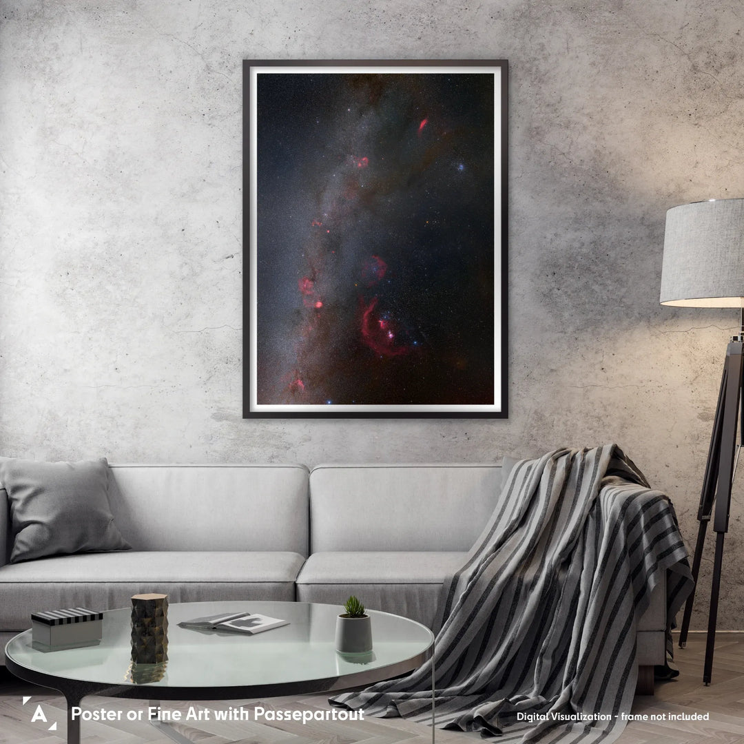 Bartosz Wojczynski: Winter Milky Way Poster