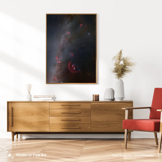 Bartosz Wojczynski: Winter Milky Way Poster