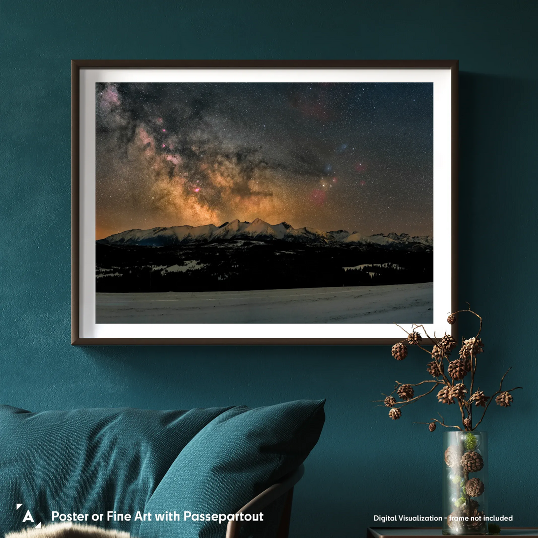 Marzena Rogozińska: Winter Milky Way over Tatra mountains
