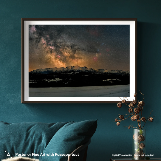 Marzena Rogozińska: Winter Milky Way over Tatra mountains