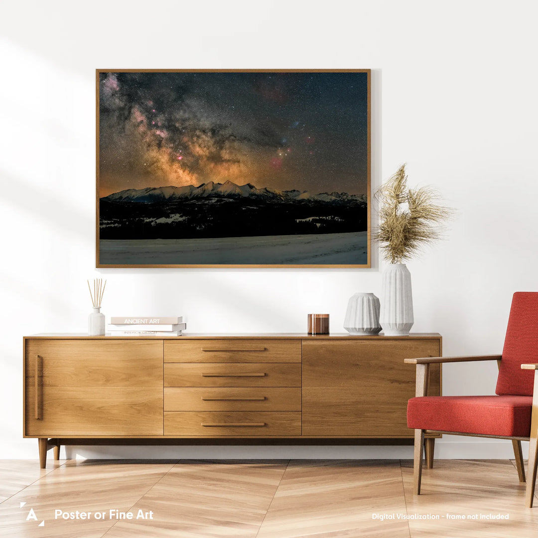 Marzena Rogozińska: Winter Milky Way over Tatra mountains