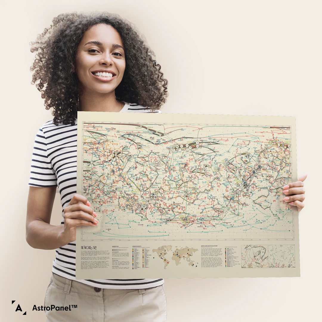 Eleanor Lutz: World Constellations Poster