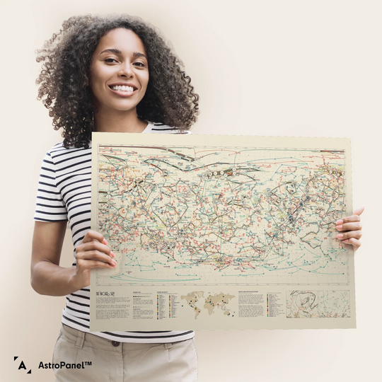 Eleanor Lutz: World Constellations Poster