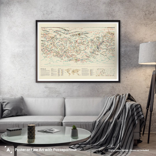 Eleanor Lutz: World Constellations Poster