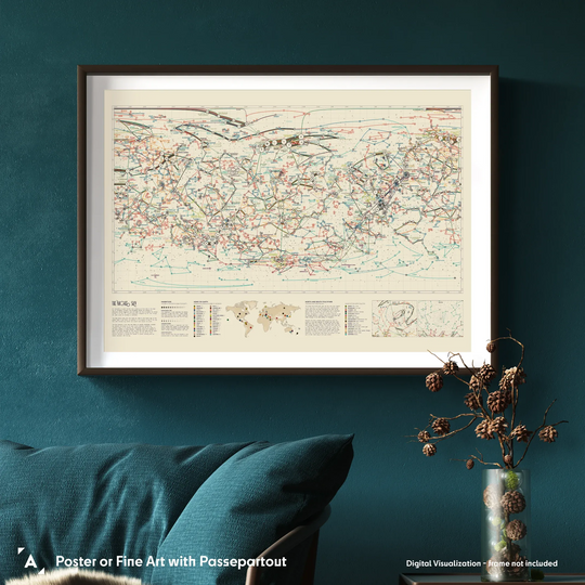 Eleanor Lutz: World Constellations Poster