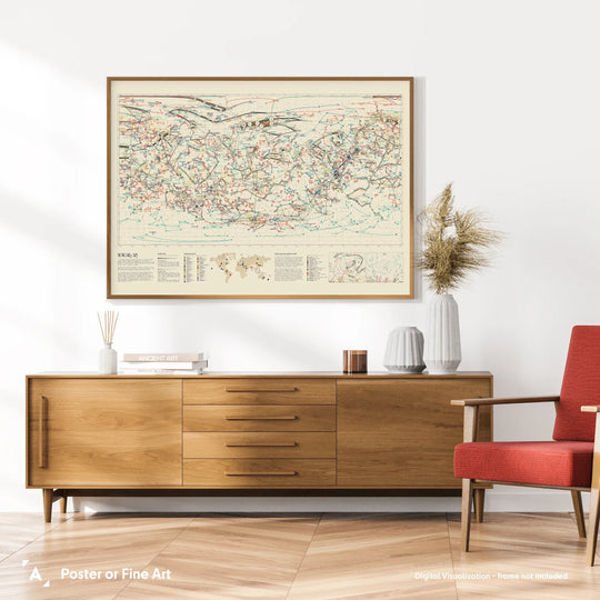 Eleanor Lutz: World Constellations Poster