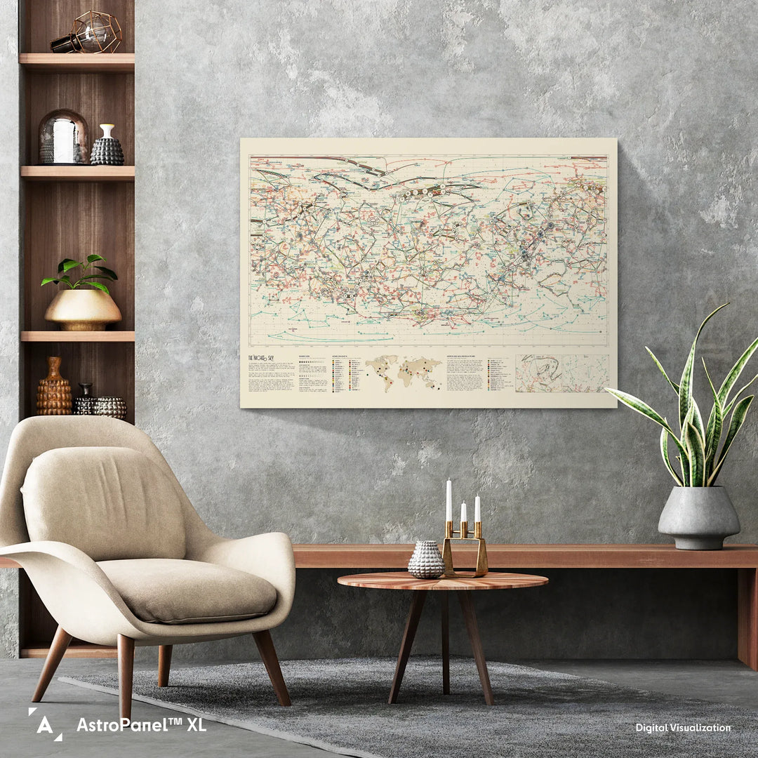 Eleanor Lutz: World Constellations Poster