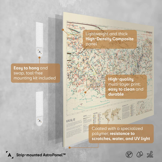 Eleanor Lutz: World Constellations Poster