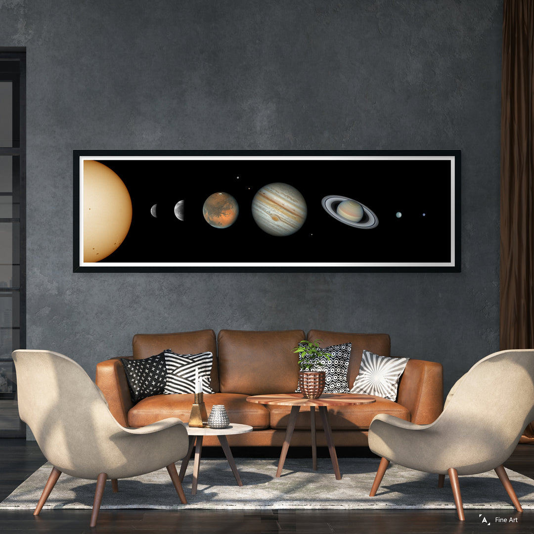 Damian Peach: Solar System Poster