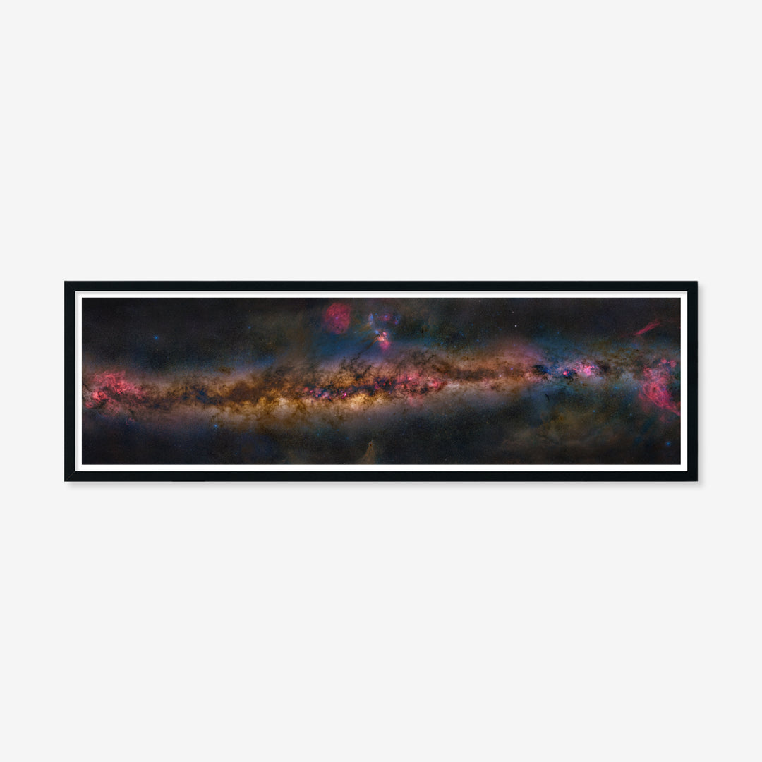 Stefan Lenz: Enhanced Milky Way - Ultrawide Panorama