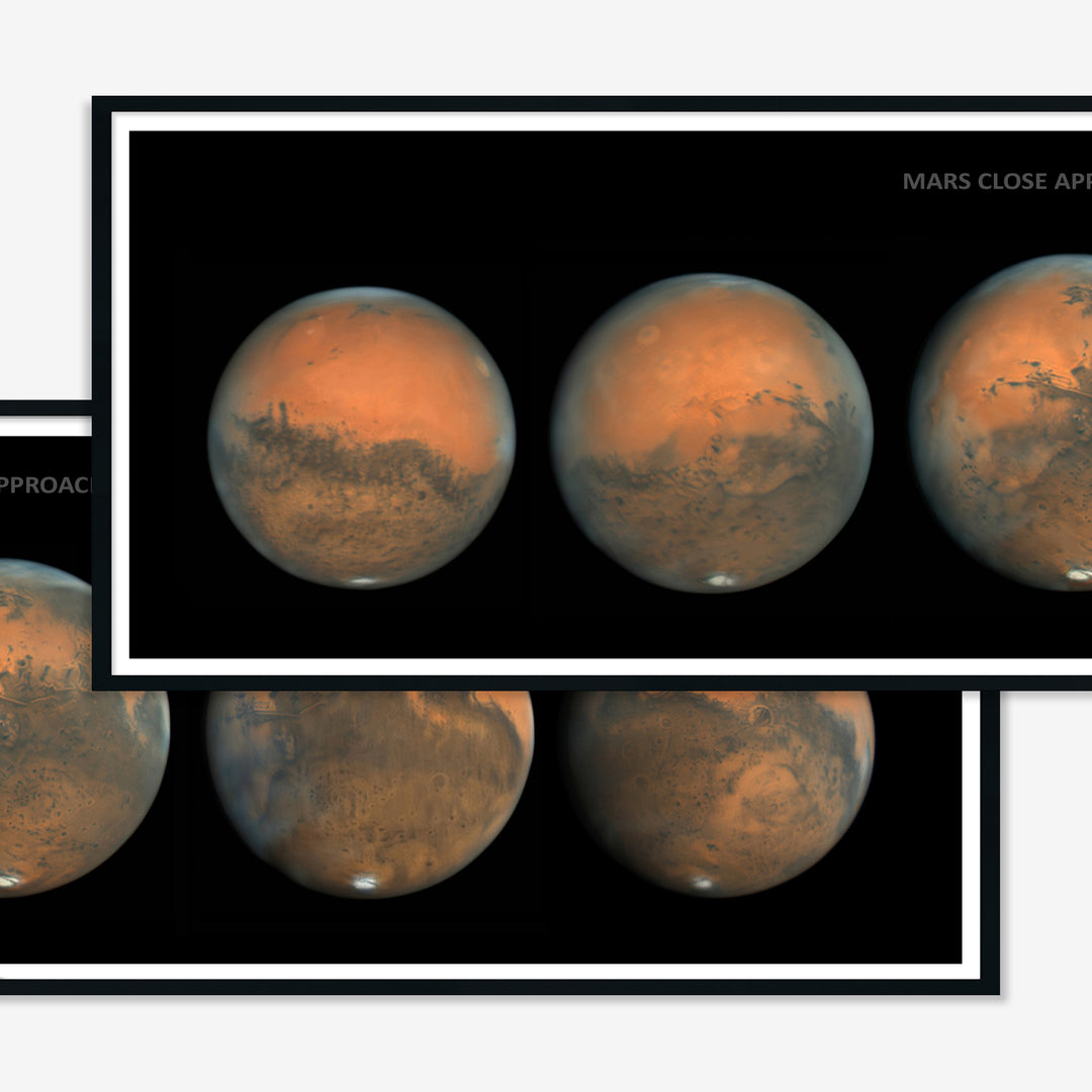 Damian Peach: Mars Close Approach 2020 Poster