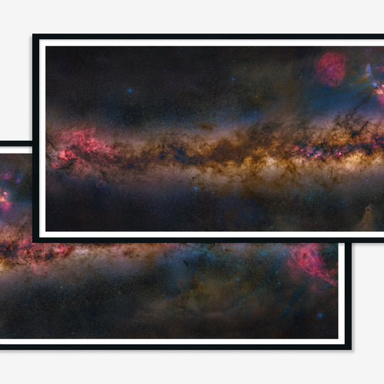 Stefan Lenz: Enhanced Milky Way (Ultrawide Panorama)