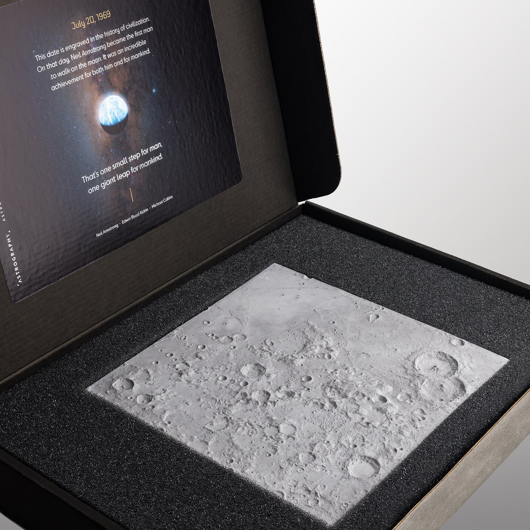 MoonPlate: Apollo 11 Landing Site | Signed Early Bird Series of 50