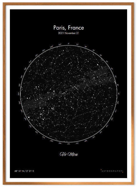 Star Maps: White on Black