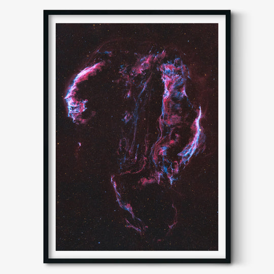 Rod Prazeres: Echoes of a Violent Past - The Cygnus Loop Nebula Poster