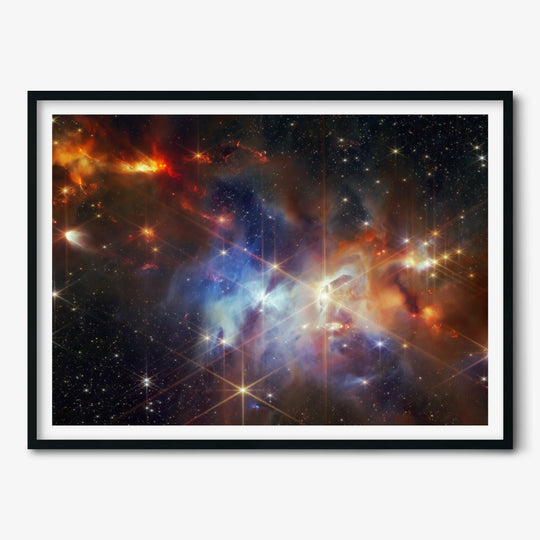 JWST: Serpens Nebula Poster