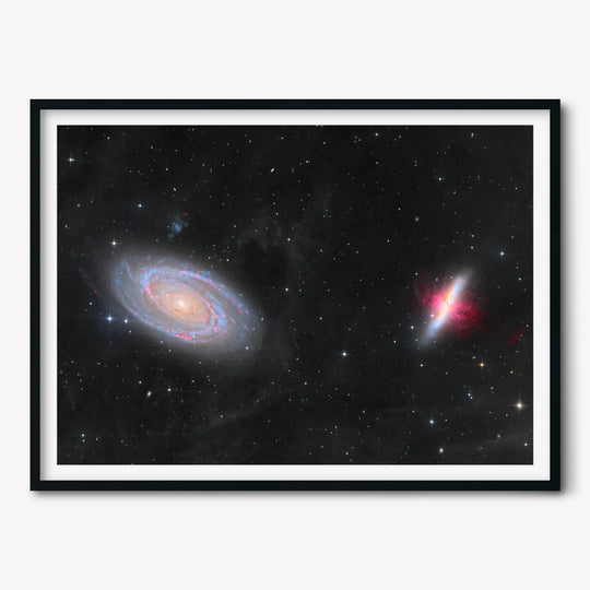 Paweł Radomski: The Luminous Pair of Ursa Major (Messier 81/82)